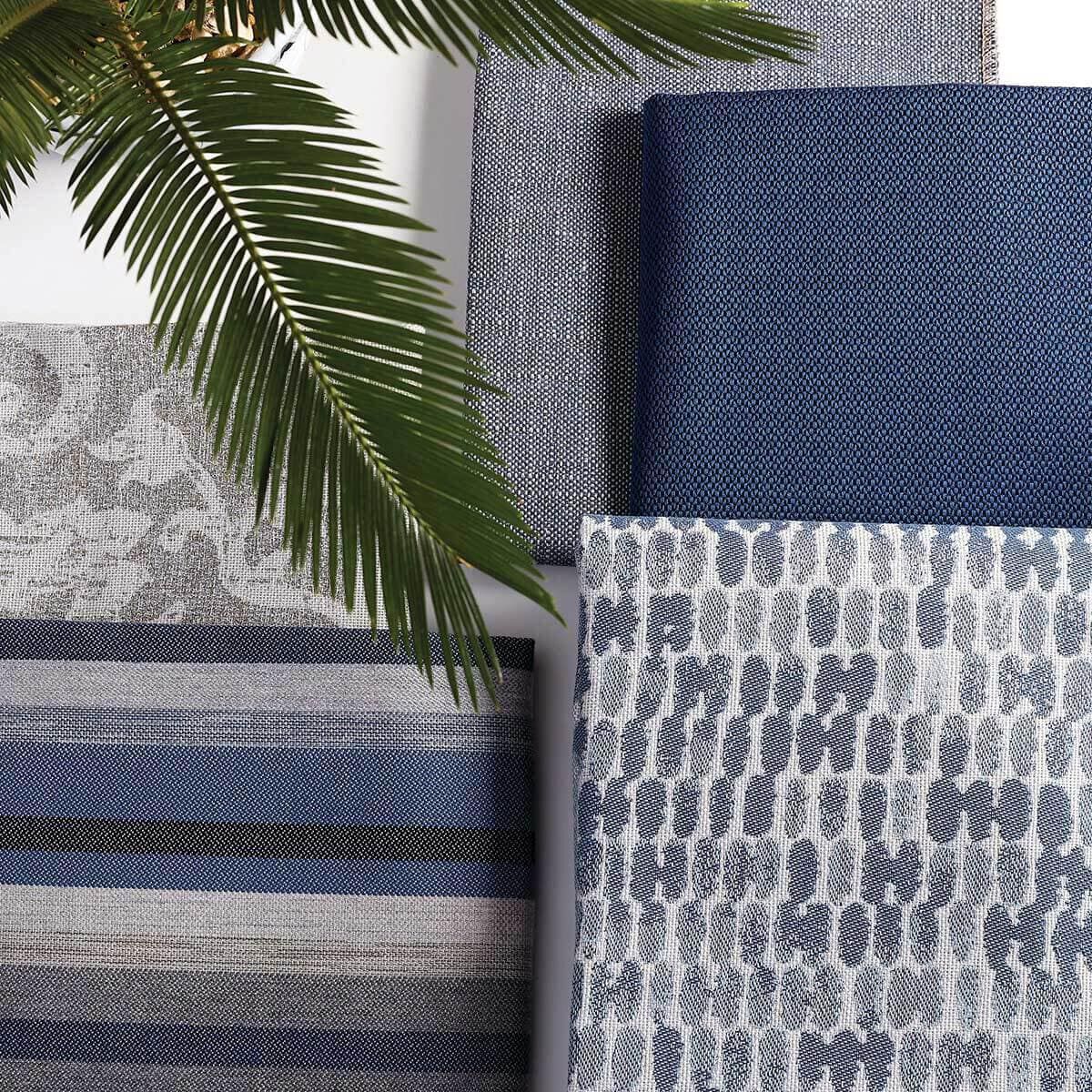 blue and gray patterned fabric swatches blue and gray patterned fabric swatches