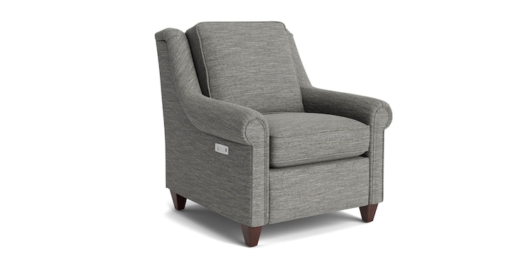 Reclining Fabric Chair image number 1