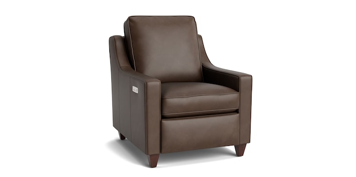 Reclining Leather Chair image number 4