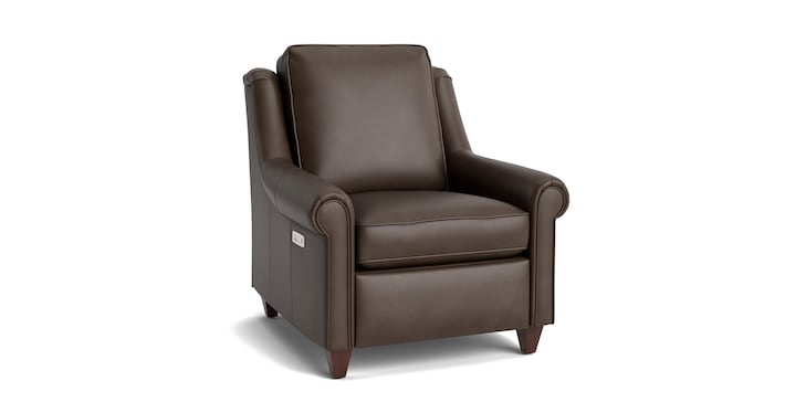 Reclining Leather Chair image number 2
