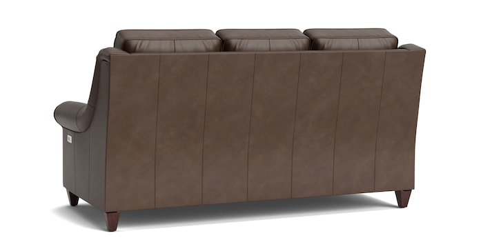 Reclining Leather Sofa image number 4