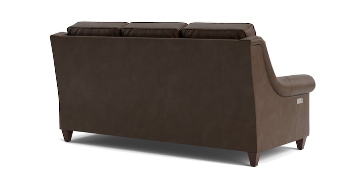 Reclining Leather Sofa image number 4