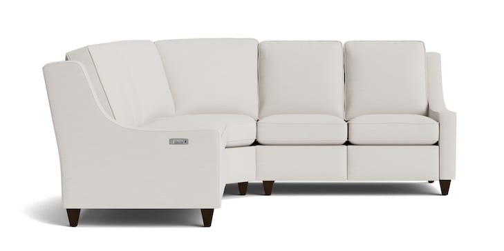 Reclining Fabric L Sectional image number 5