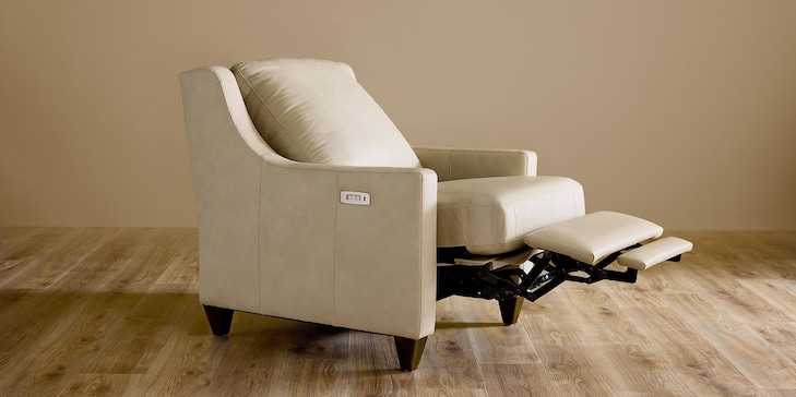 Reclining Leather Chair image number 2