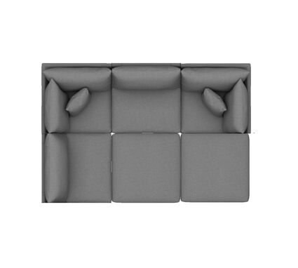 Pillowed Pit sectional configuration Pillowed Pit sectional configuration