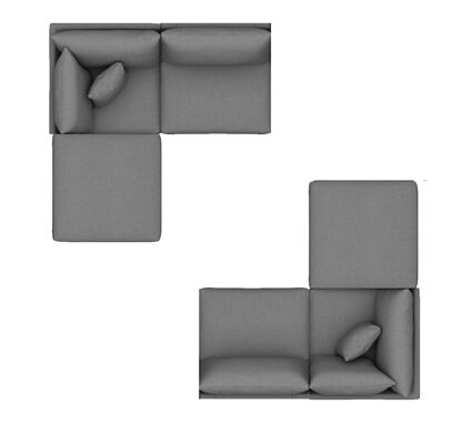 Conversation Corners sectional configuration Conversation Corners sectional configuration