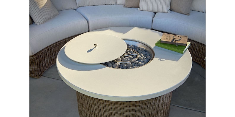 Round Fire Table image number 3