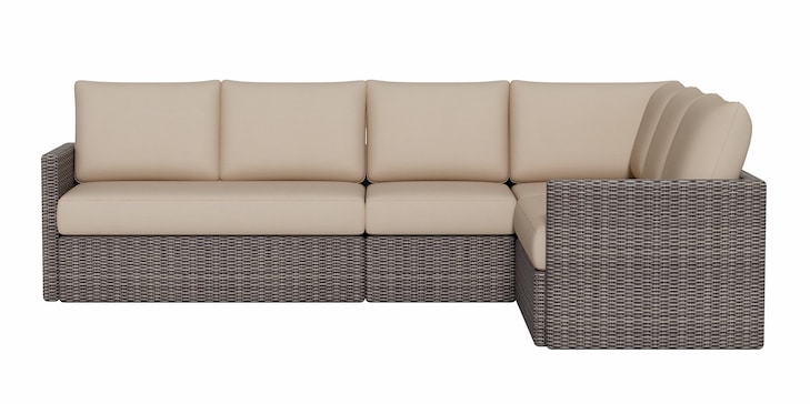 L-Shaped Sectional w/Cushion image number 3