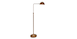 Sheldon Floor Lamp Aged Brass
