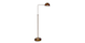Sheldon Floor Lamp Aged Brass