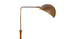 Sheldon Floor Lamp Aged Brass